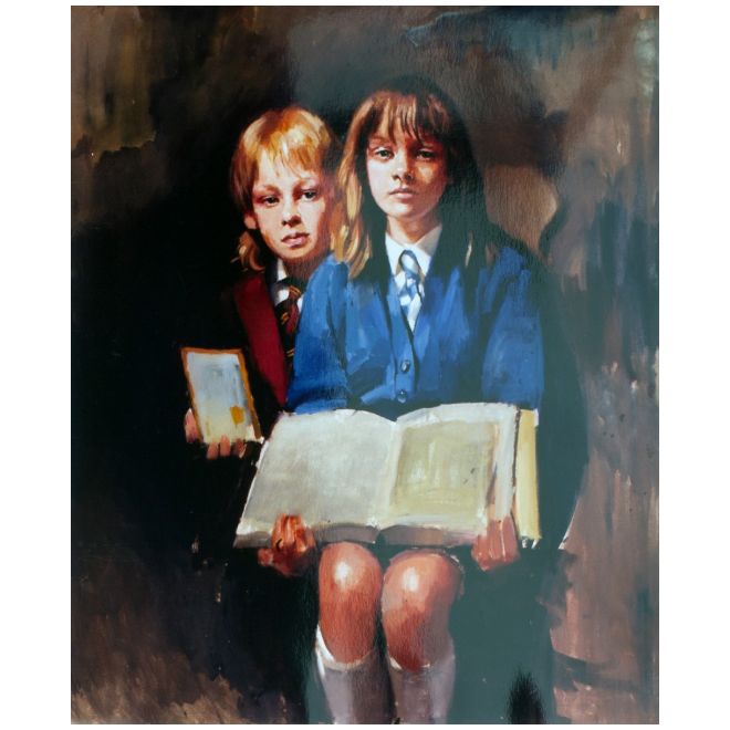 Painting of LEE & KELLY ARKINS